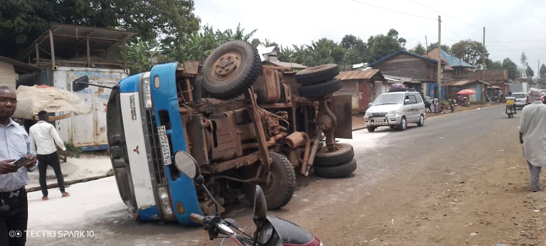 Accident de circulation à Mululu. Photo d'Illustration